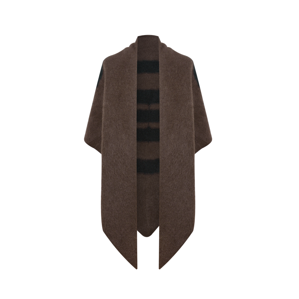 Runway Edition Tibetan Plateau Traceable Yak Down Logo Series Triangle Scarf & Large Shawl