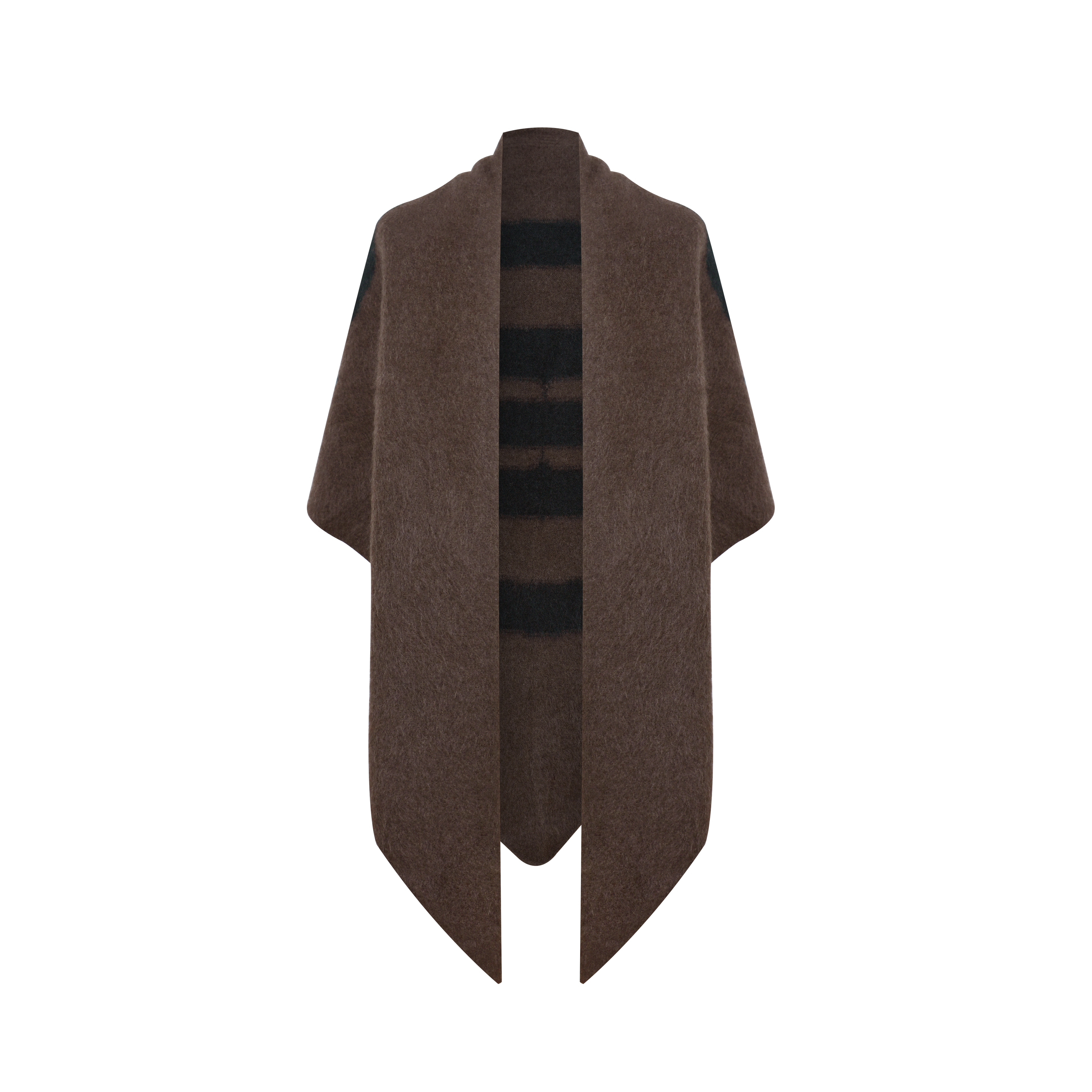 Runway Edition Tibetan Plateau Traceable Yak Down Logo Series Triangle Scarf & Large Shawl