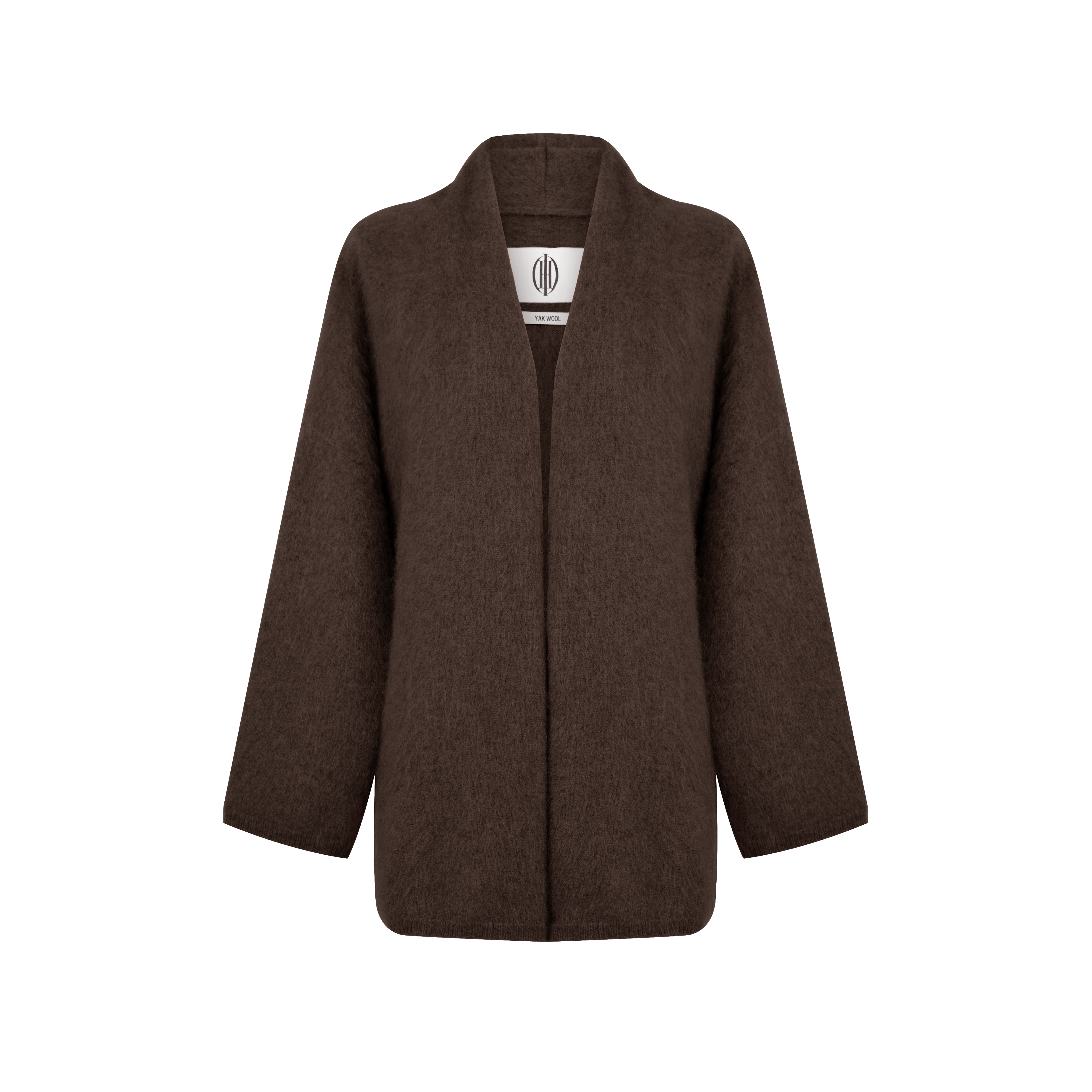 Tibetan Plateau Traceable Yak Down Series Oversized Robe Coat with Long Pants Set