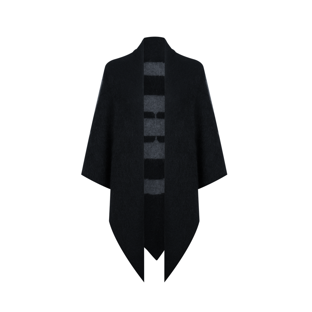 Runway Edition Tibetan Plateau Traceable Yak Down Logo Series Triangle Scarf & Large Shawl