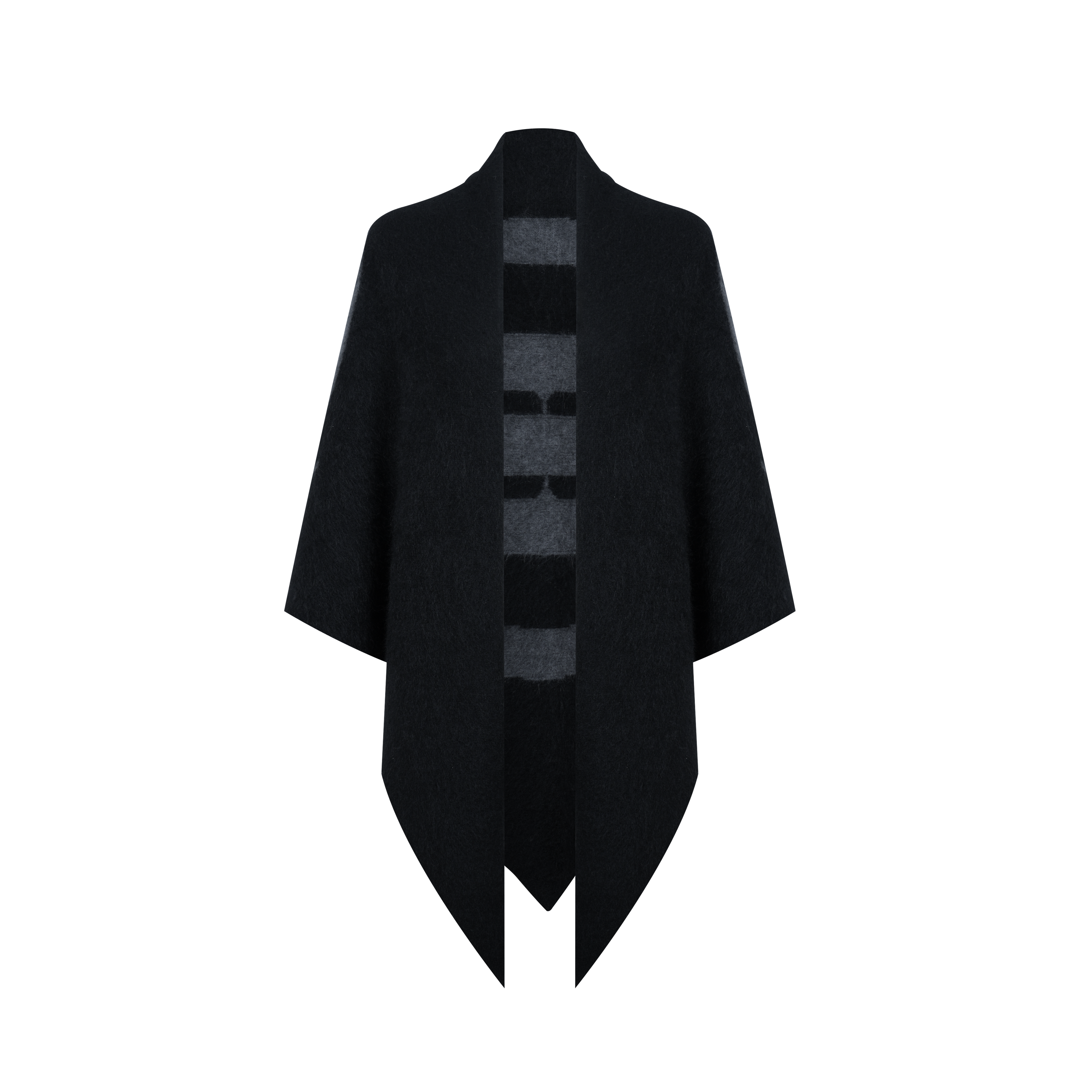 Runway Edition Tibetan Plateau Traceable Yak Down Logo Series Triangle Scarf & Large Shawl