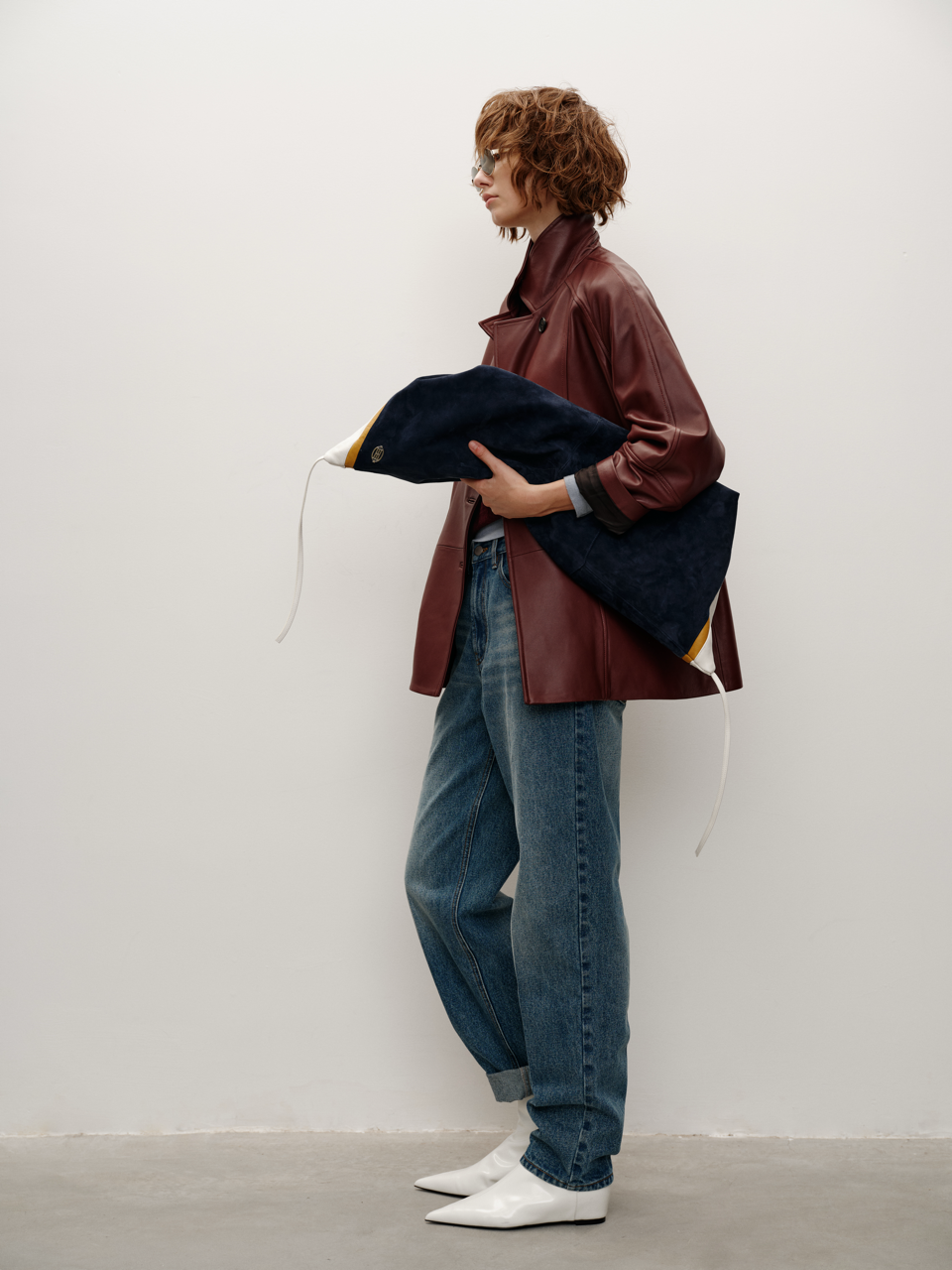 Runway Edition Classic Duffel Series Limited Edition Artistic Color-Blocked Multi-Functional Shoulder & Tote Bag